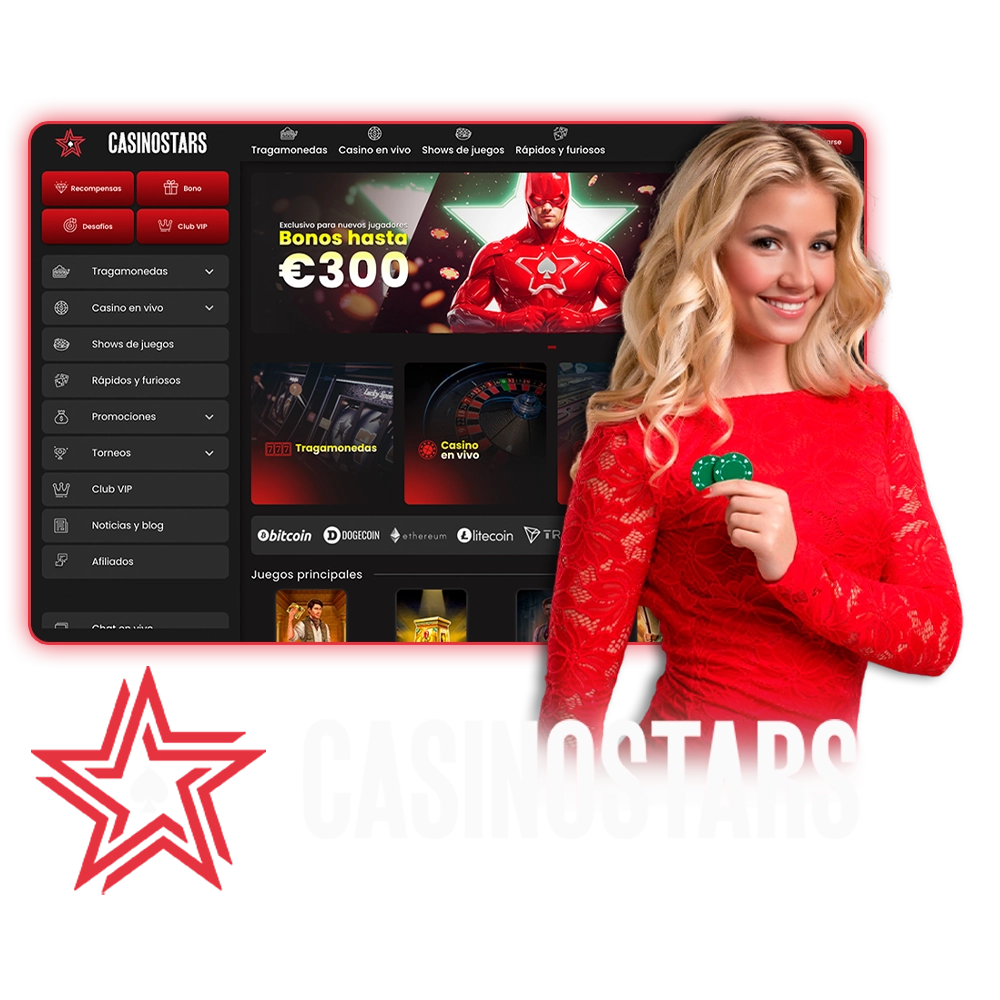 Empieza a ganar apostando con Casinostars.