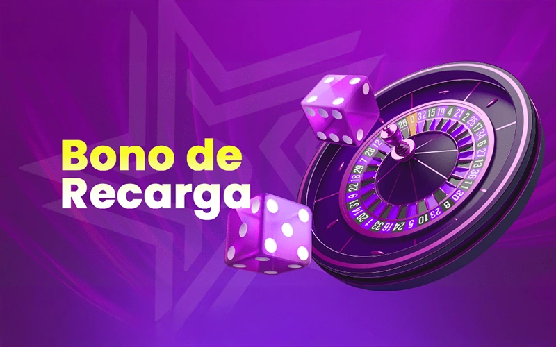 Bono de recarga en Casinostars añade fondos y recibe más premios.