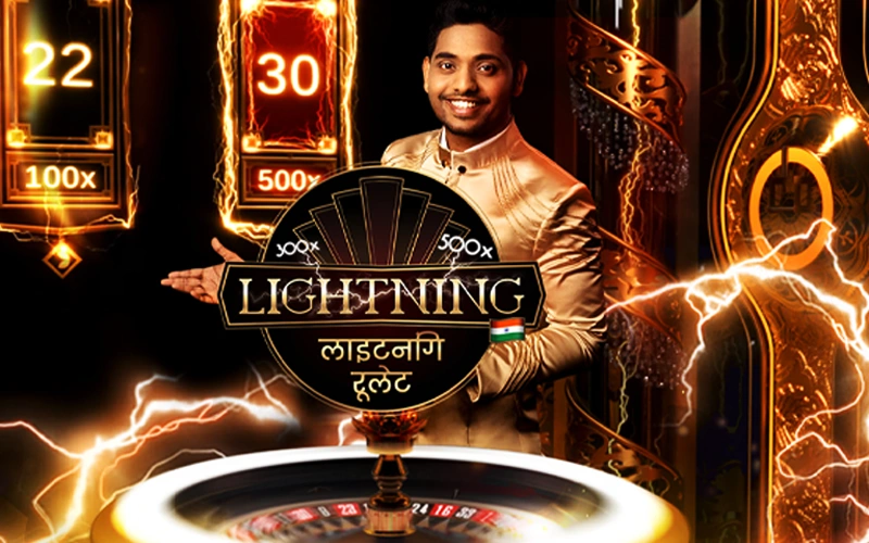 Multiplica tus premios con Hindi Lightning Roulette y gana más en Casino Stars.