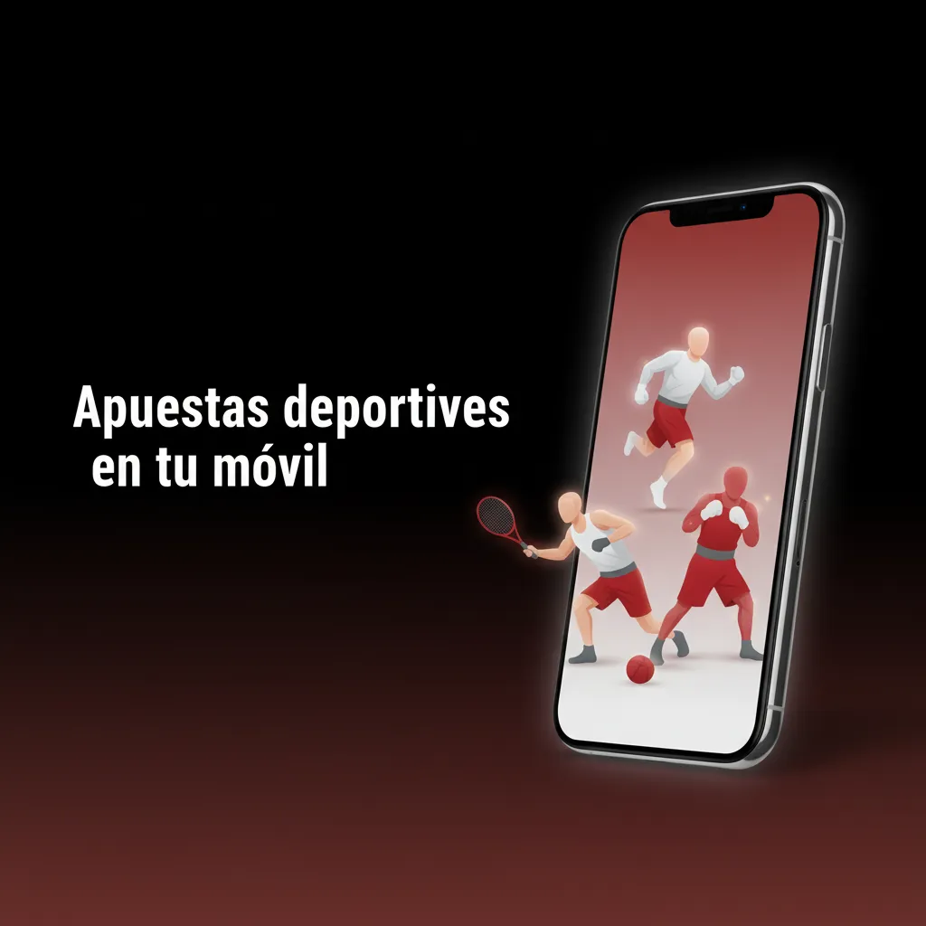 App de apuestas deportivas en tu móvil: en vivo o prepartido, cuotas al instante y filtros por competición.
