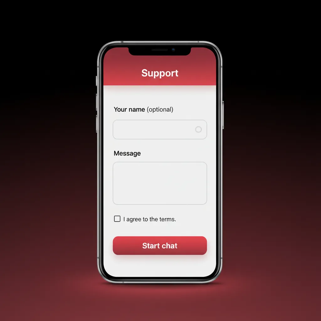 Pantalla de inicio de sesión de Casinostars en iPhone con Face ID o Touch ID y opción de recuperar contraseña.