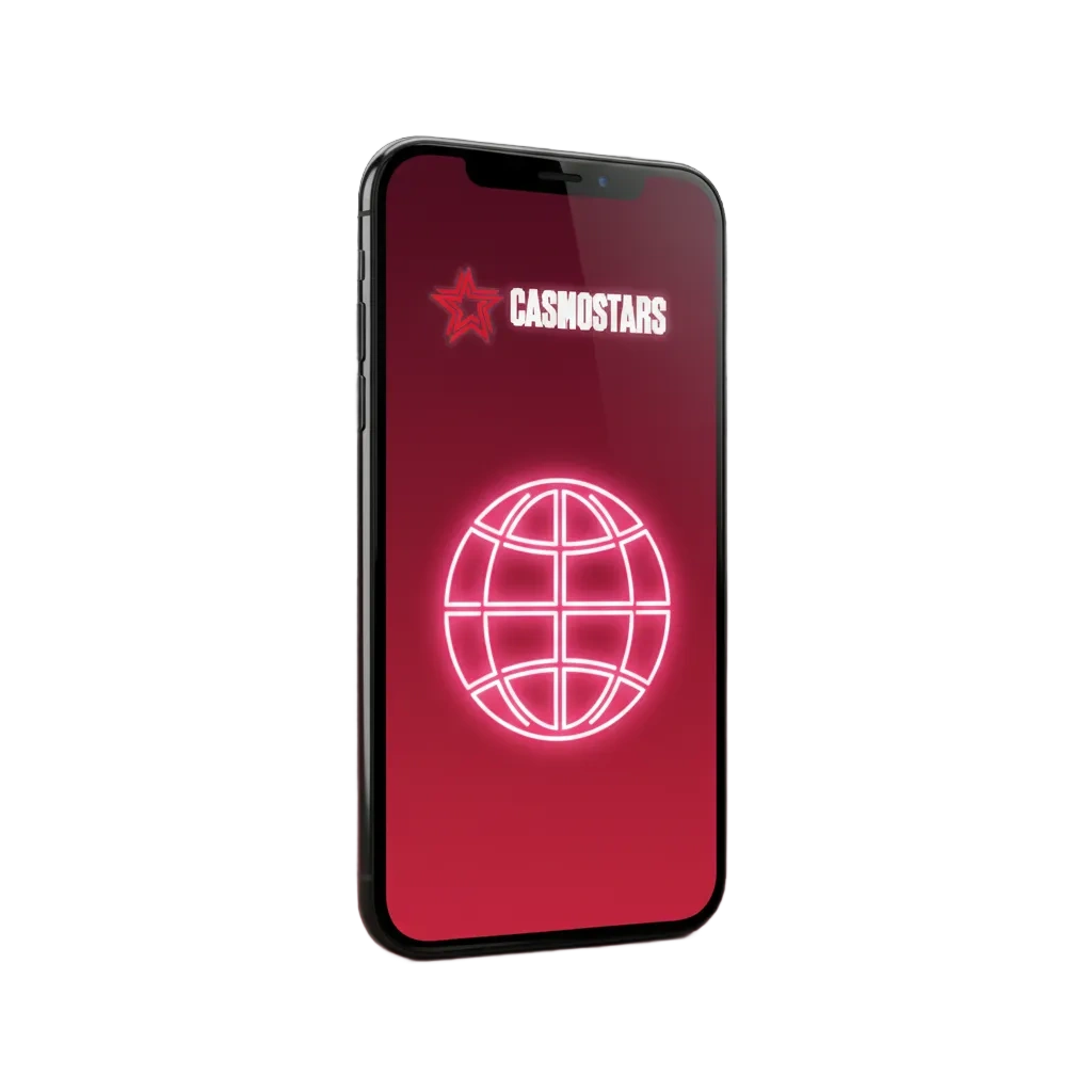 Móvil mostrando la PWA oficial de Casinostars; instala en Android/iOS. Bono 100% hasta 300€ según normativa en España.